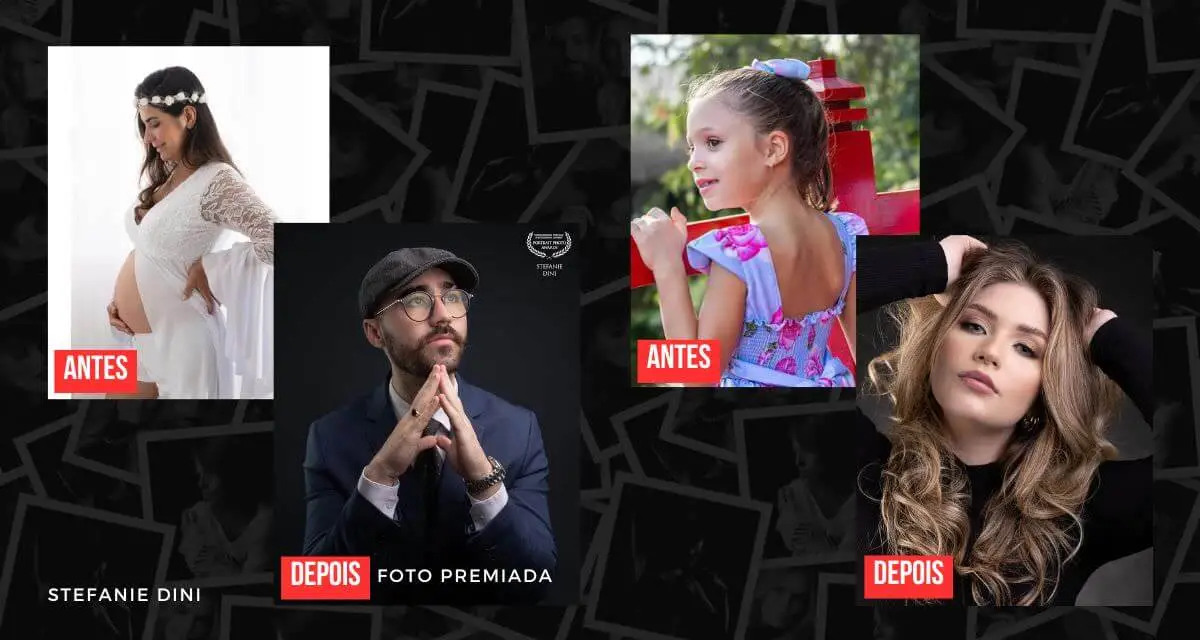 Antes e depois - Stefanie Dini