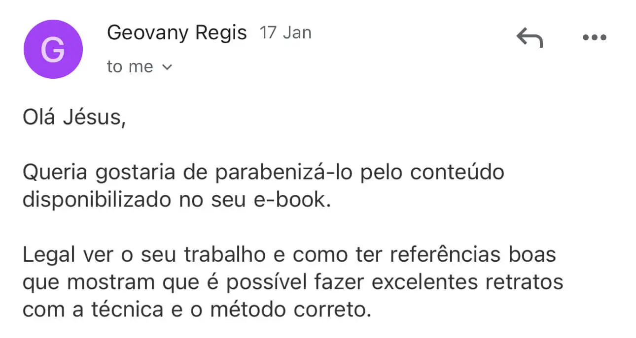 Resultado aluno LightWaze