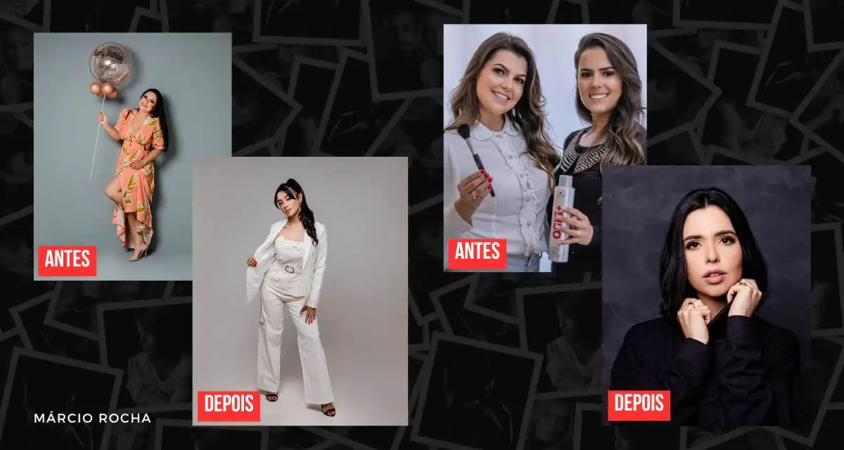 Antes e depois - Marcio Rocha